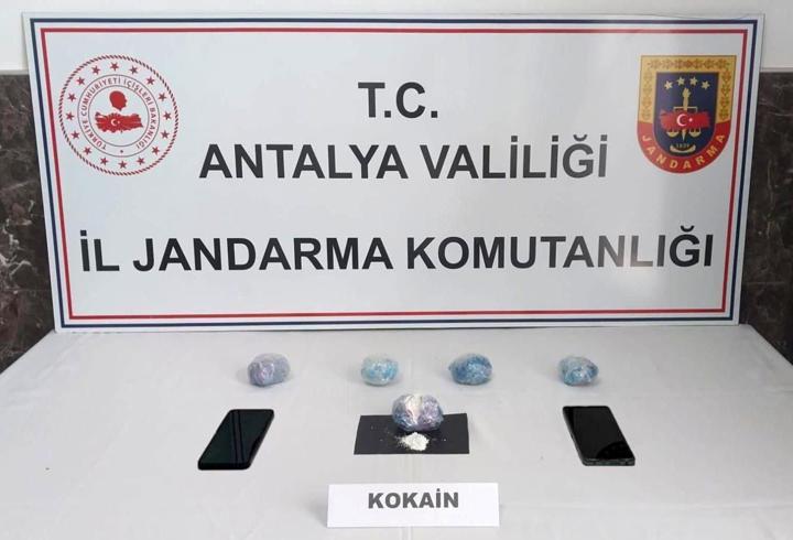 Alanya'da kokain operasyonu