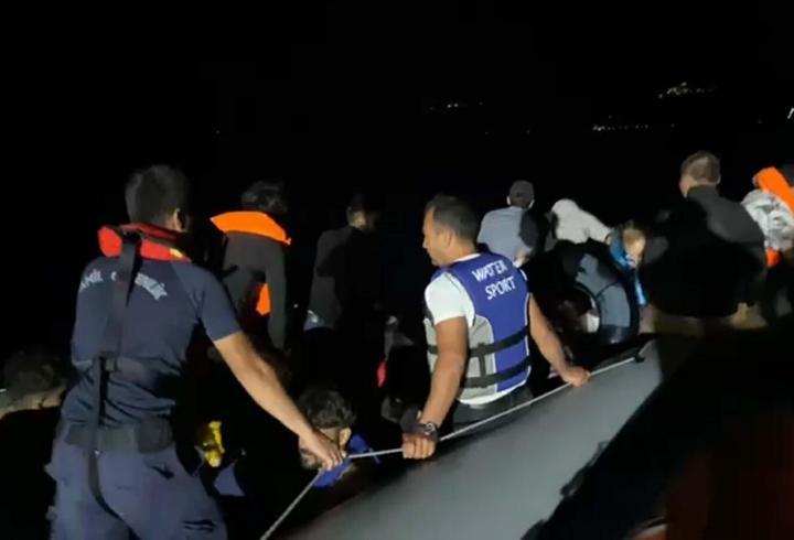 Çanakkale'de 43 kaçak göçmen yakalandı