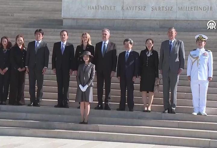 Japon prenses Ankara'da