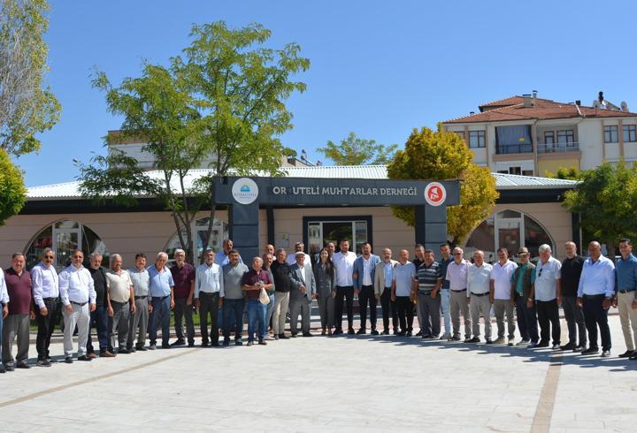 Korkuteli Muhtarlar Derneği'nde seçim
