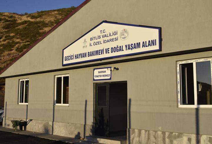 Bitlis’te sokak hayvanları için tam donanımla hayvan bakımevi açıldı