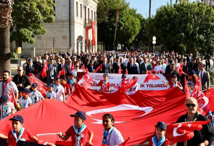 Mersin’de 19 Eylül Gaziler Günü törenle kutlandı