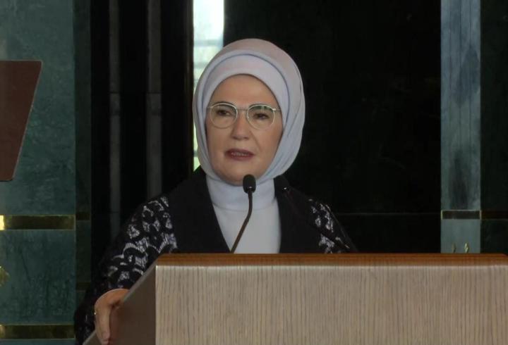 Emine Erdoğan ortak Gazze bildirisini imzaladı