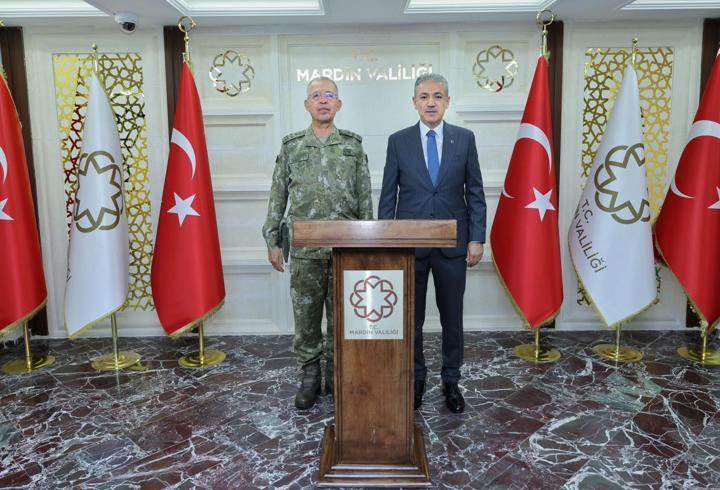 2’nci Ordu Komutanı Korgeneral Topaloğlu, Mardin’de