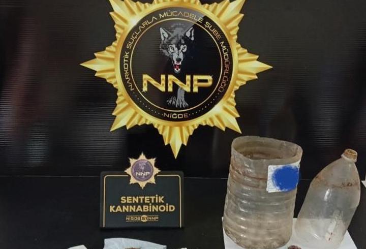 Niğde’de uyuşturucu operasyonu; 1 tutuklama