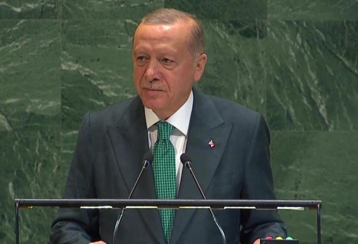 SON DAKİKA... Cumhurbaşkanı Erdoğan'dan BM'de önemli açıklamalar