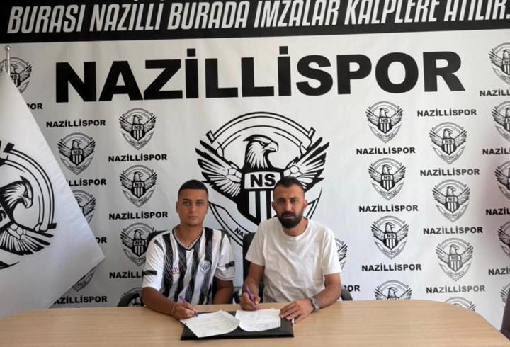 Nazillispor'da profesyonel imza