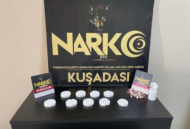 Aydın'da uyuşturucu operasyonunda 2 tutuklama
