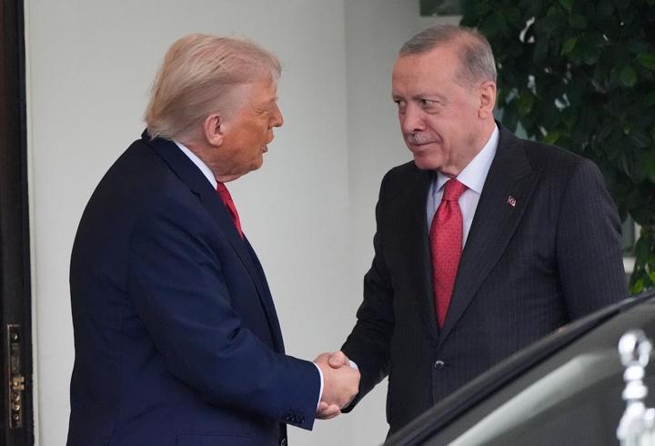 Trump, Erdoğan'ı karşıladı | İşte o anlar...