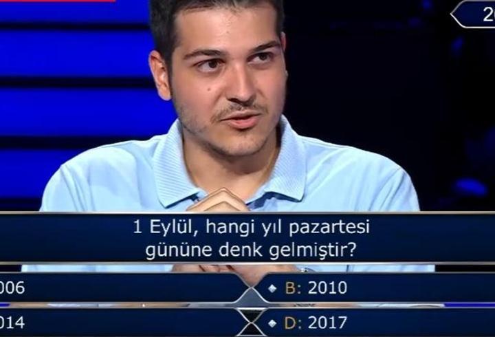 1 Eylül hangi yıl pazartesi gününe denk gelmiştir?