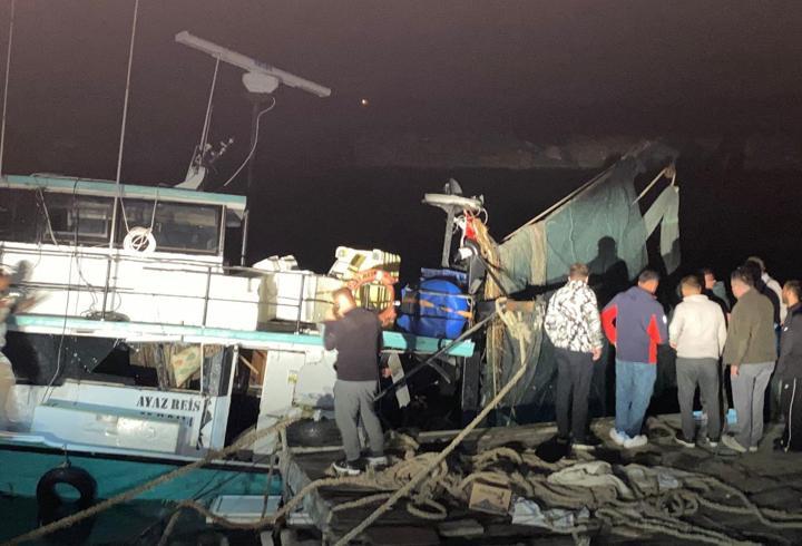 Samsun’da balıkçı teknesinde patlama: 4 yaralı