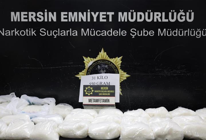Mersin’de uyuşturucu operasyonunda 7 tutuklama