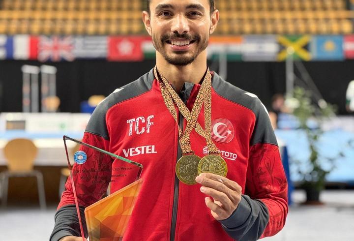 İzmirli cimnastikçiler Dünya Şampiyonası öncesi formda