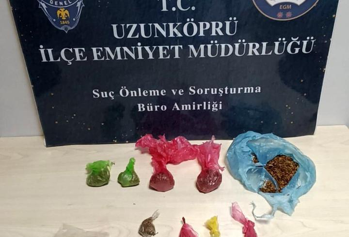 Edirne’deki uyuşturucu operasyonunda 1 tutuklama