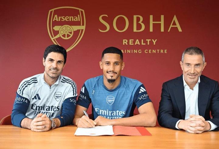 Arsenal, William Saliba'nın sözleşmesini uzattı