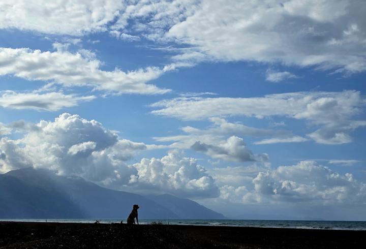Hatay'da yağış sonrası bulutlar güzel manzara oluşturdu