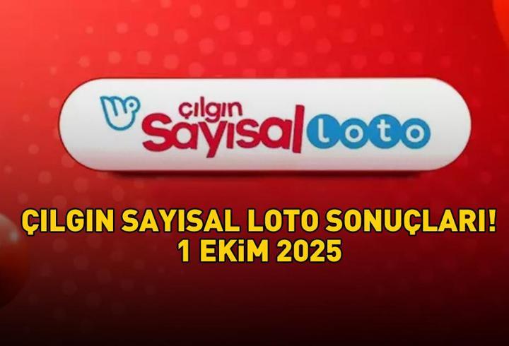 ÇILGIN SAYISAL LOTO SONUÇLARI 1 EKİM 2025 | Büyük ikramiye 212.442.182 TL! Çılgın Sayısal Loto sonuçları açıklandı mı, saat kaçta açıklanır?