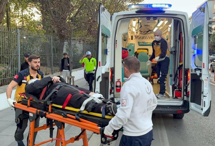 Tekirdağ'da yaya geçidinde kaza; 2 yaralı