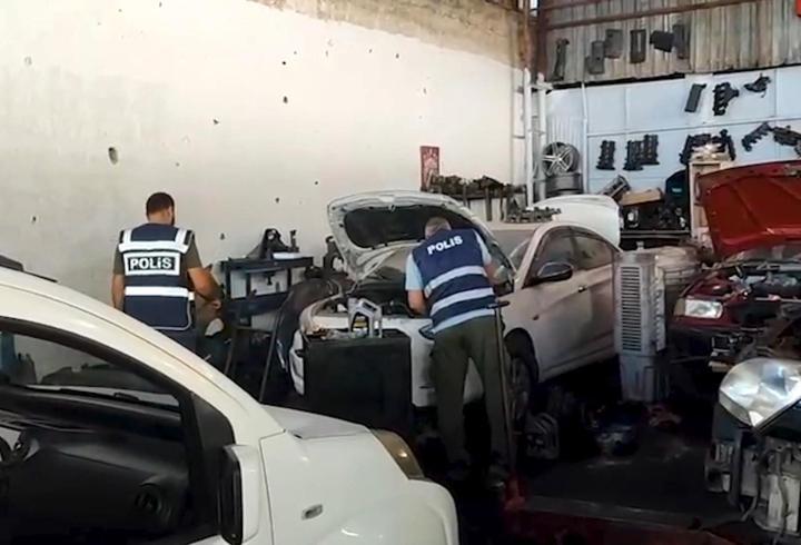 Antalya'da 'change' araç operasyonu