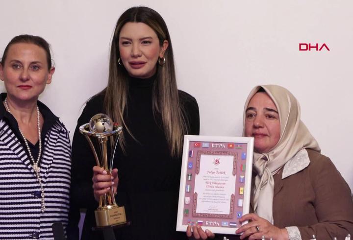 Fulya Öztürk’e Türk Dünyası Ödülü
