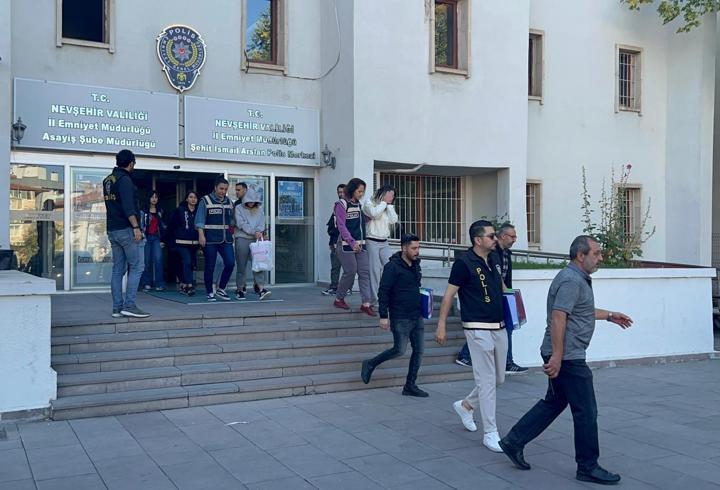 Nevşehir'de fuhuş operasyonu şüphelileri adliyede