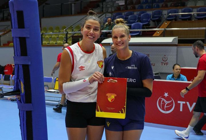 Göztepe'den filede iyi provalar