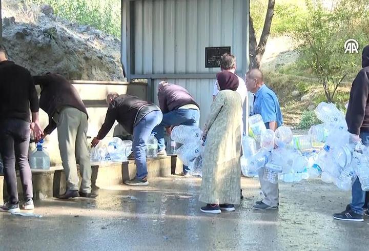 Ankara'da su yok kriz var