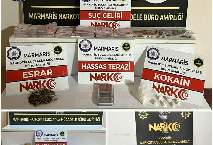 Muğla'da uyuşturucuya 12 tutuklama