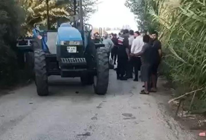 Traktörün çapasına çarpan motosikletin sürücüsü öldü