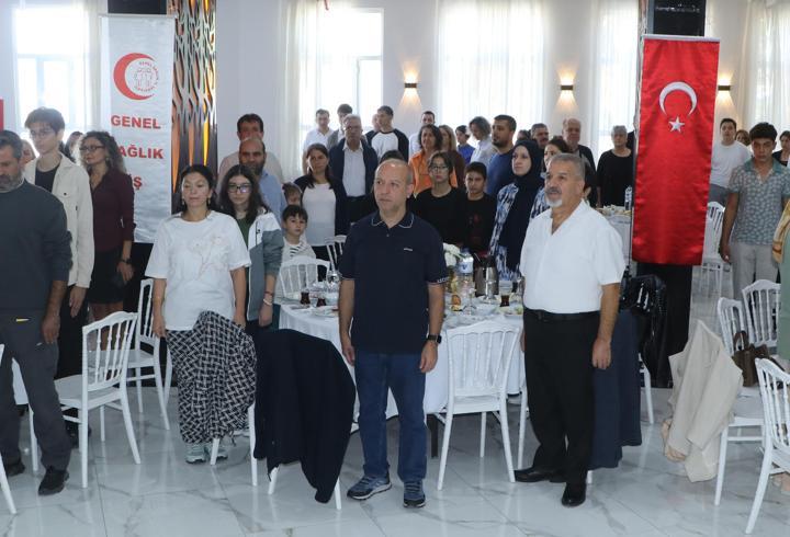 Sağlıkçılar kahvaltıda buluştu