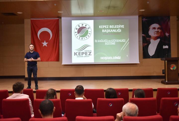 Kepez’den iş güvenliği eğitimi