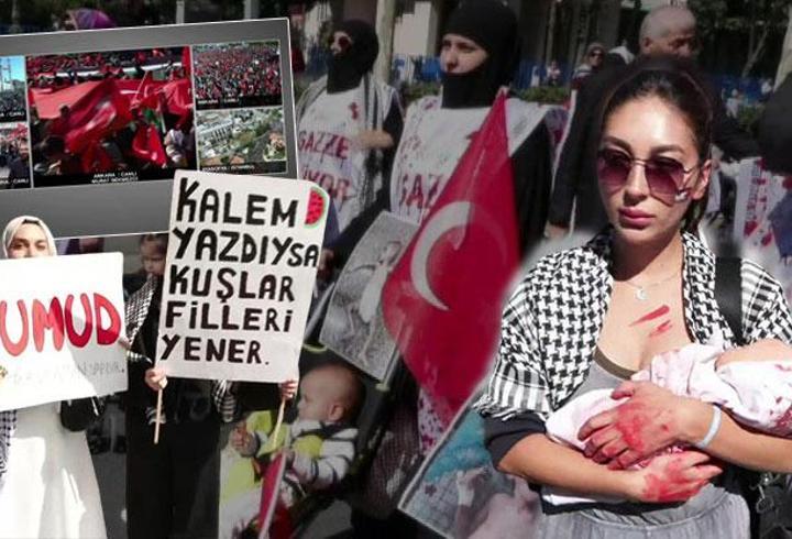 Türkiye Gazze için tek yürek!