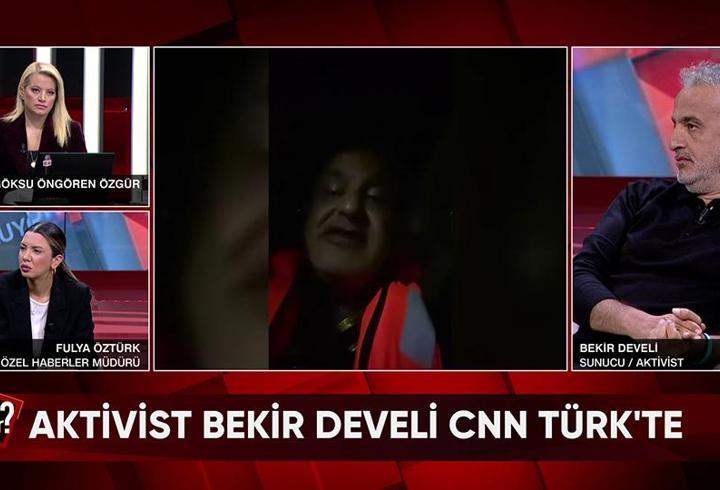 Aktivist Bekir Develi CNN TÜRK’te
