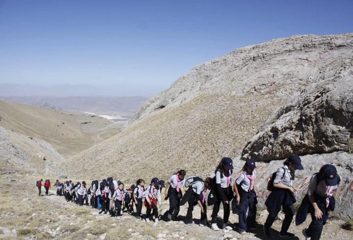 Niğde'de izcilik etkinliği