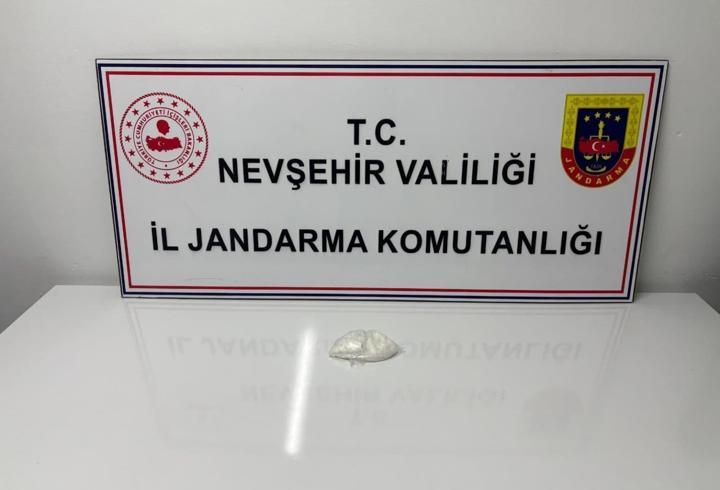 Nevşehir’de uyuşturucuya 1 tutuklama