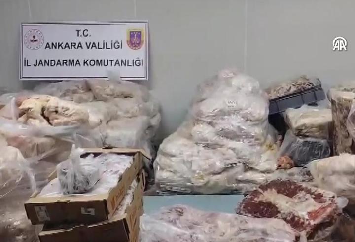 Ankara'da bozuk et skandalı