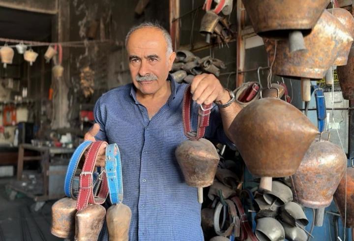 Çan üreten ailenin 4'üncü kuşak temsilcisi