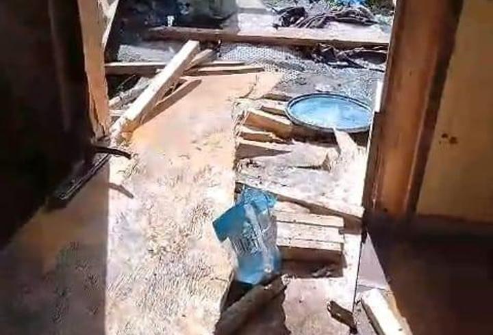 Yiyecek arayan ayılar, 8 köy evine zarar verdi