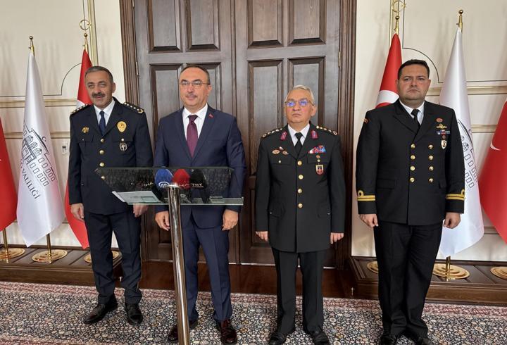  Tekirdağ Valisi Soytürk,  eylül ayı asayiş bilançosunu açıkladı