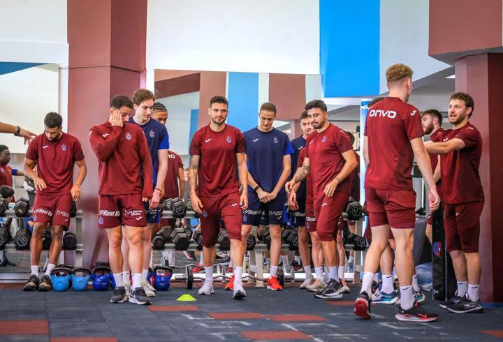 Trabzonspor, kuvvet çalıştı