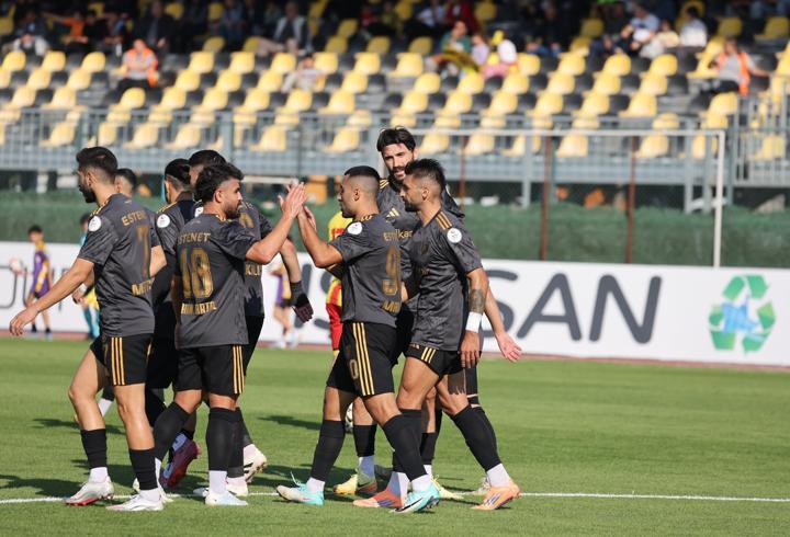 Aliağa FK gol oldu yağdı