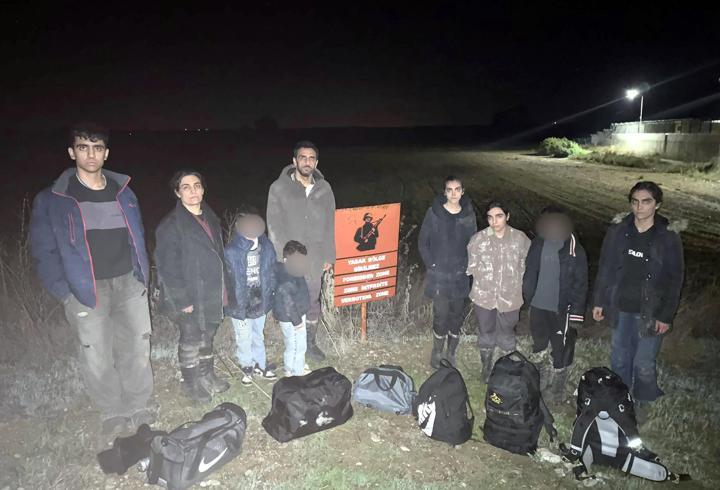 Edirne’de 16 kaçak göçmen yakalandı