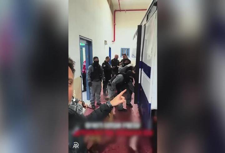 İsrail yine şaşırtmadı… Necef Cezaevi’nden skandal görüntüler