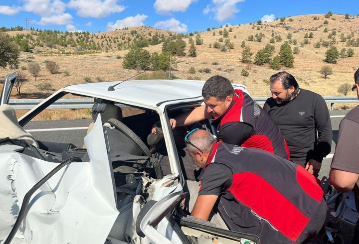 Nevşehir’de iki otomobil çarpıştı: 4 yaralı