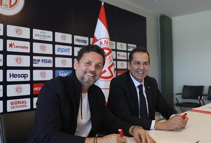Antalyaspor’da Erol Bulut dönemi resmen başladı