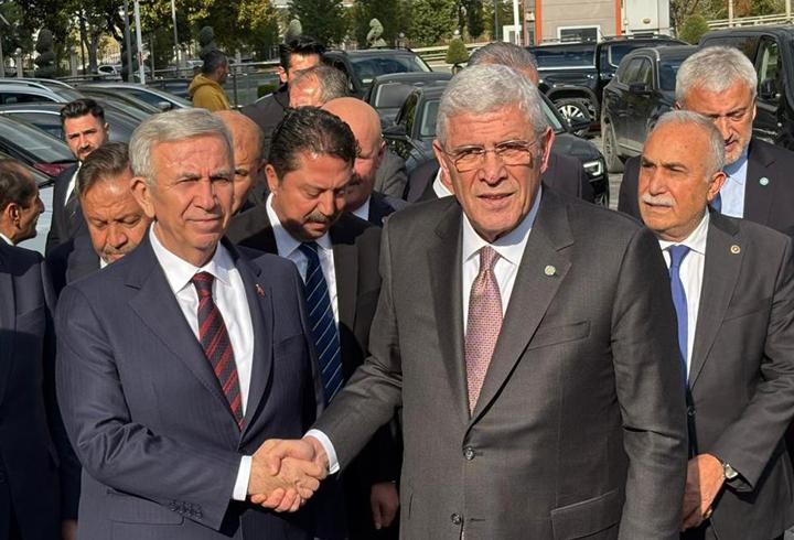 Dervişoğlu'ndan Mansur Yavaş'a ziyaret