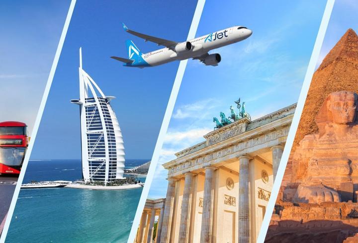 AJet’ten yurt dışı uçuşlarda 9 dolardan başlayan bilet kampanyası