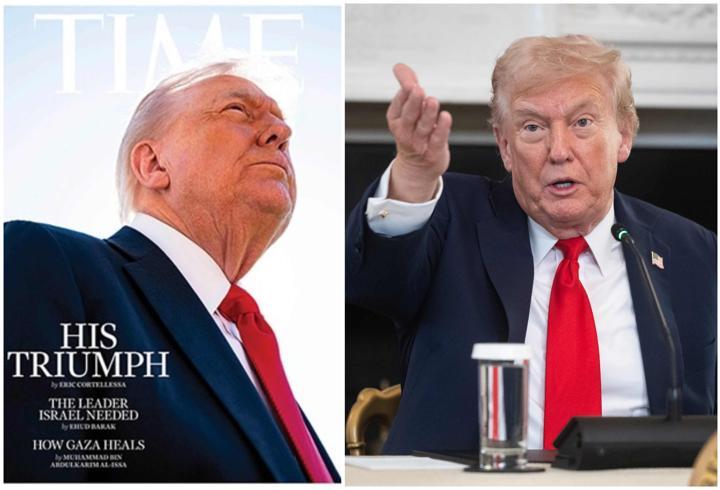 Trump, Time'ın seçimini beğenmedi: Saçım yok