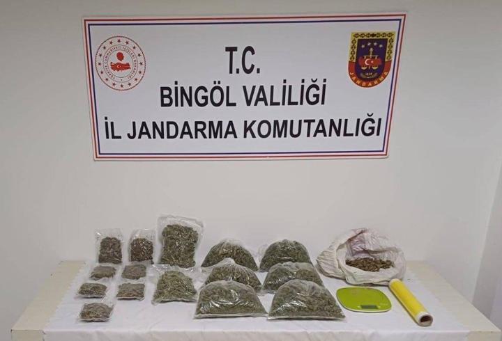 Bingöl’de uyuşturucu operasyonunda 1 tutuklama