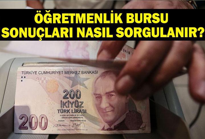 ÖĞRETMENLİK BURSU SONUÇLARI AÇIKLANDI! 2025-2026 Eğitim Öğretim Yılı Öğretmenlik Bursu sonuçları nasıl sorgulanır?